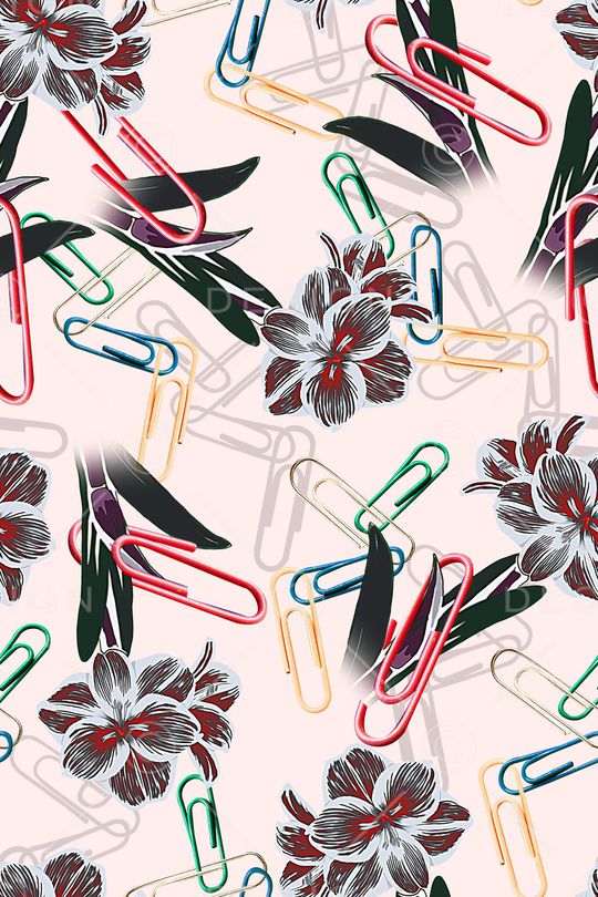 植物印花华亿平台图片