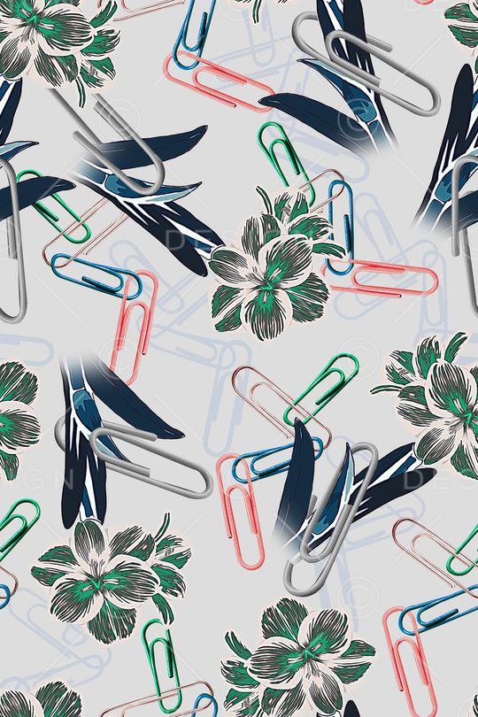 植物印花华亿平台图片