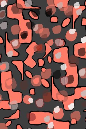 几何印花华亿平台图片