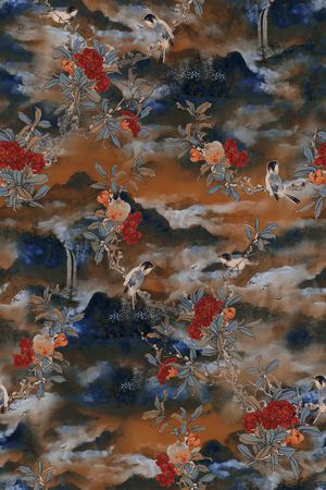 香云纱印花华亿平台图片