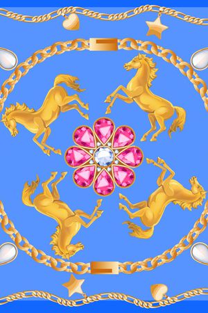 方巾印花华亿平台图片