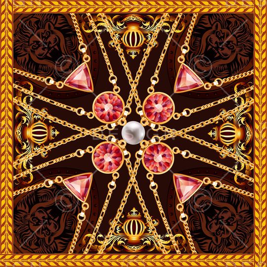 方巾印花华亿平台图片