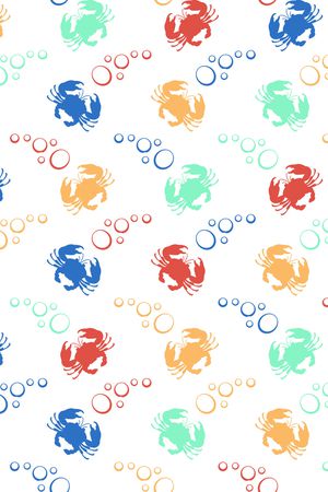 螃蟹印花华亿平台图片