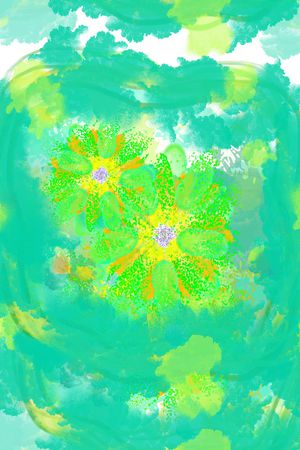 绘画印花华亿平台图片