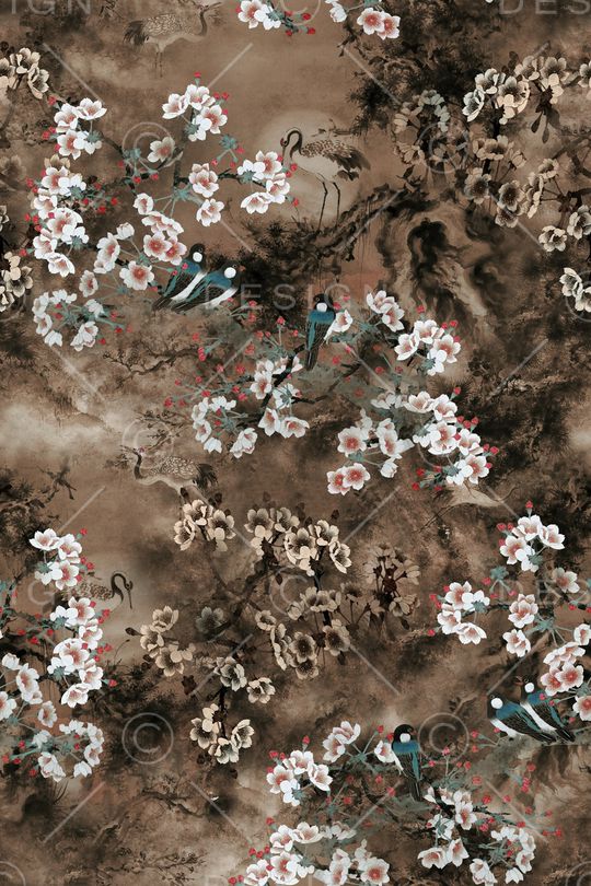 香云纱印花华亿平台图片