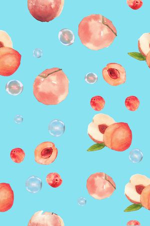 蓝色印花华亿平台图片