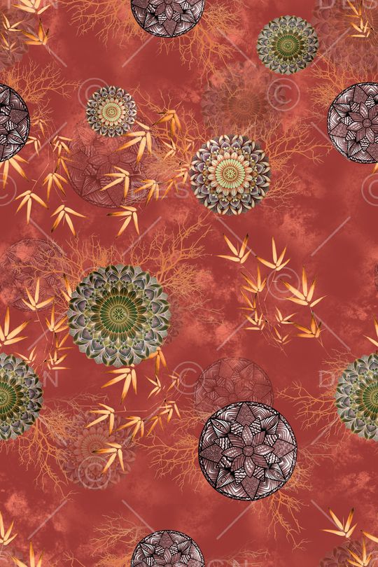 连衣裙印花华亿平台图片