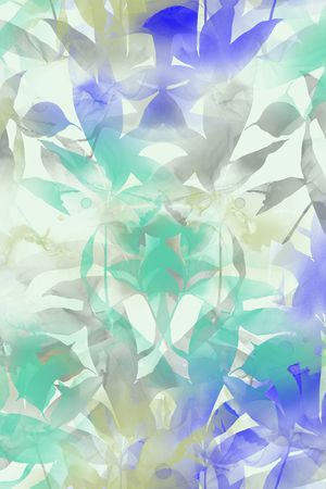 绿植树叶印花华亿平台图片