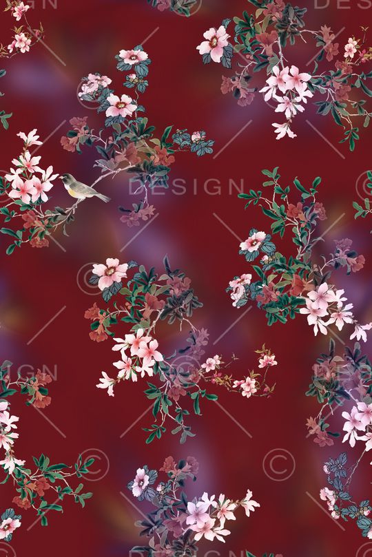 鸟印花华亿平台图片