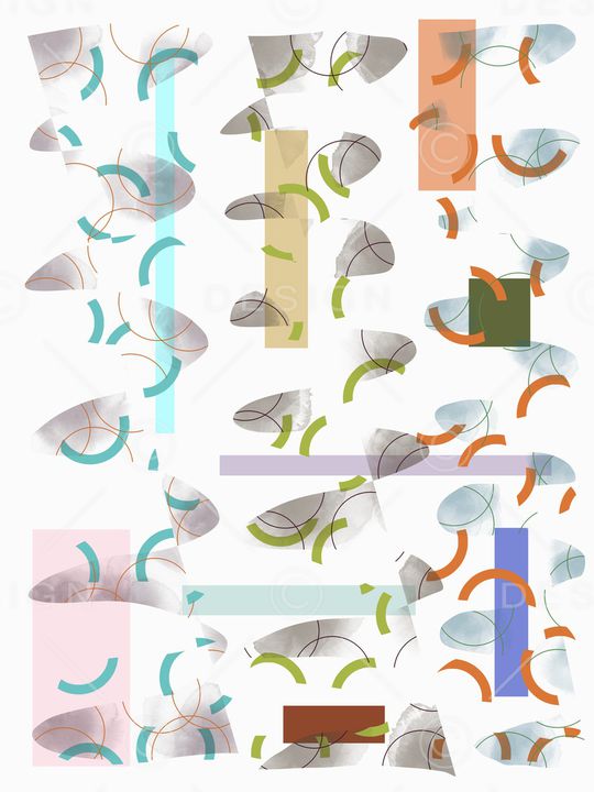 几何印花华亿平台图片