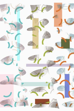 几何印花华亿平台图片