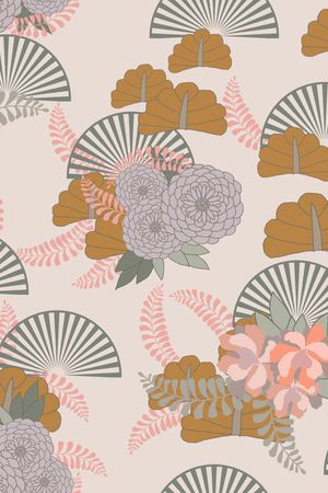 图案——手绘印花华亿平台图片