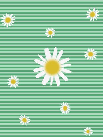 小雏菊印花华亿平台图片