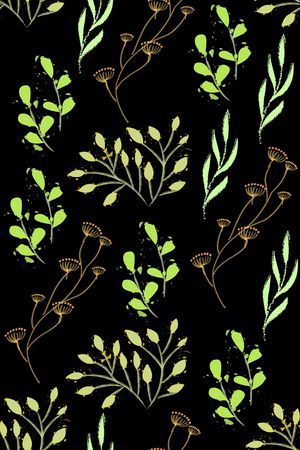 绿植树叶印花华亿平台图片