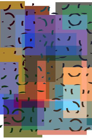 几何印花华亿平台图片