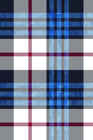 格子印花华亿平台图片