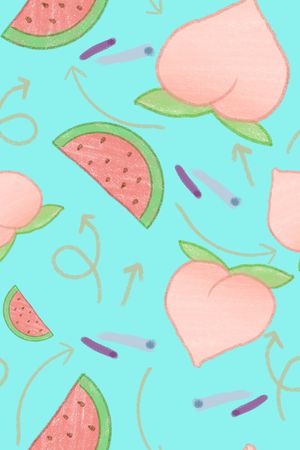 水果印花华亿平台图片