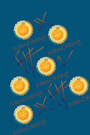 小清新印花华亿平台图片