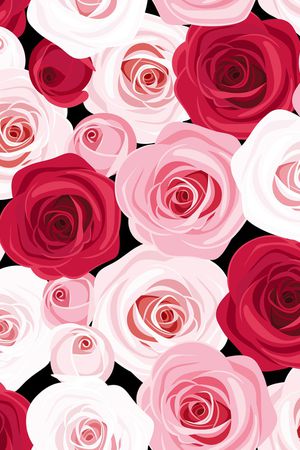 玫瑰花印花华亿平台图片