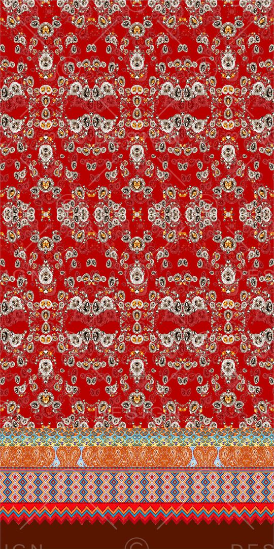 大牌风印花华亿平台图片