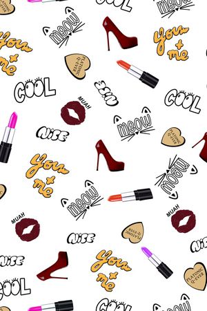 嘴唇印花华亿平台图片