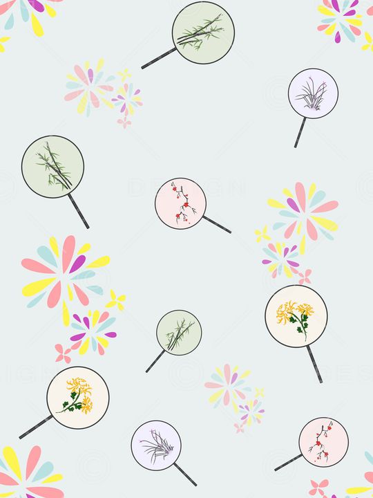 几何印花华亿平台图片