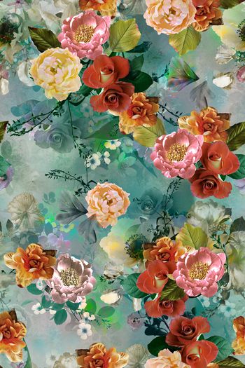 趋势华亿平台印花华亿平台图片