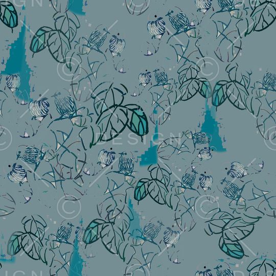 中国风印花华亿平台图片