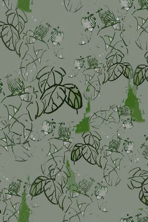 中国风印花华亿平台图片