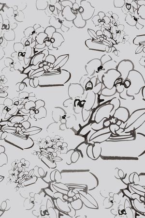 中国风印花华亿平台图片