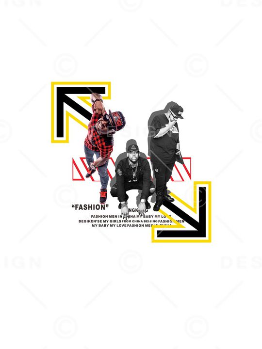 人物印花华亿平台图片