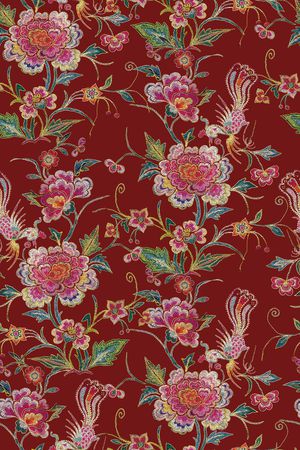 春夏华亿平台印花华亿平台图片