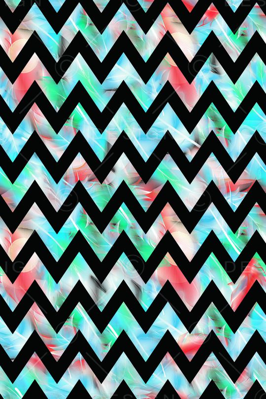 波浪纹印花华亿平台图片