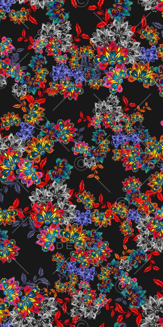 民族风印花华亿平台图片