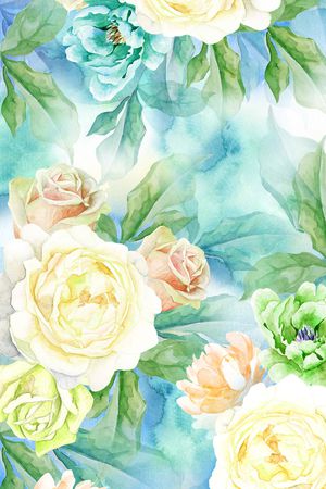 定位花印花华亿平台图片