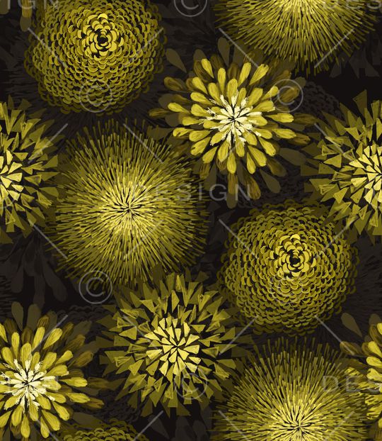 水墨风印花华亿平台图片