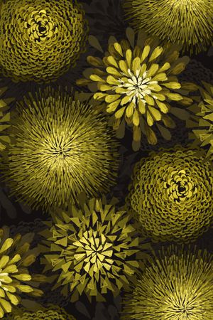 水墨风印花华亿平台图片