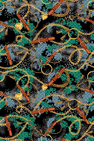 几何印花华亿平台图片