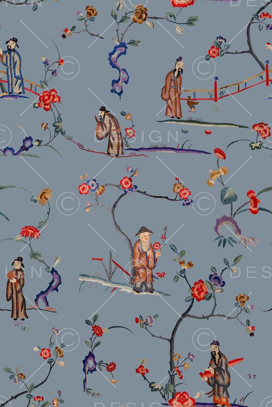 中老年印花华亿平台图片