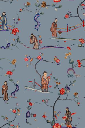 中老年印花华亿平台图片