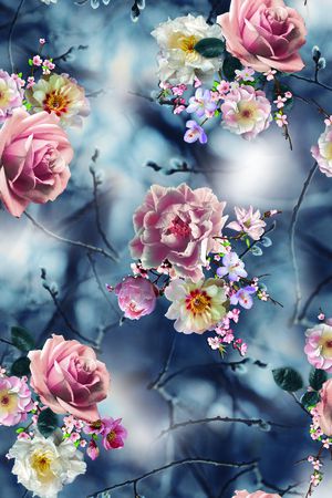 数码华亿平台印花华亿平台图片