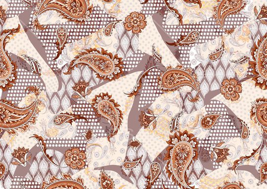 连衣裙印花华亿平台图片