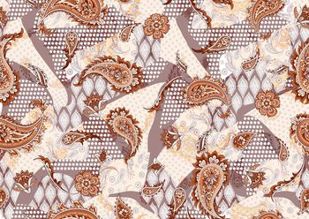 连衣裙印花华亿平台图片