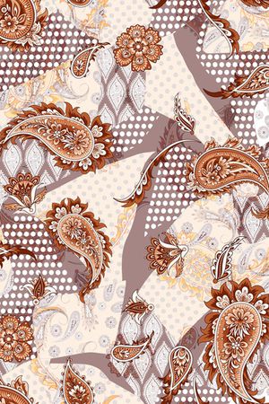 连衣裙印花华亿平台图片