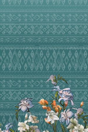 定位花印花华亿平台图片