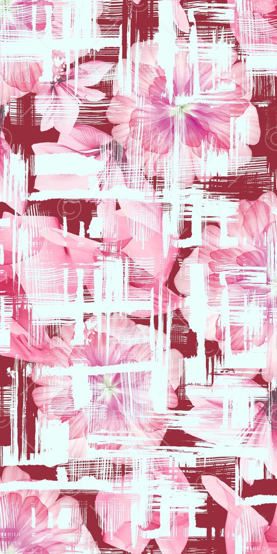 笔触印花华亿平台图片