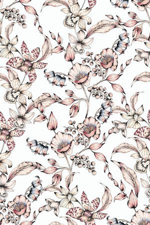 复古印花华亿平台图片