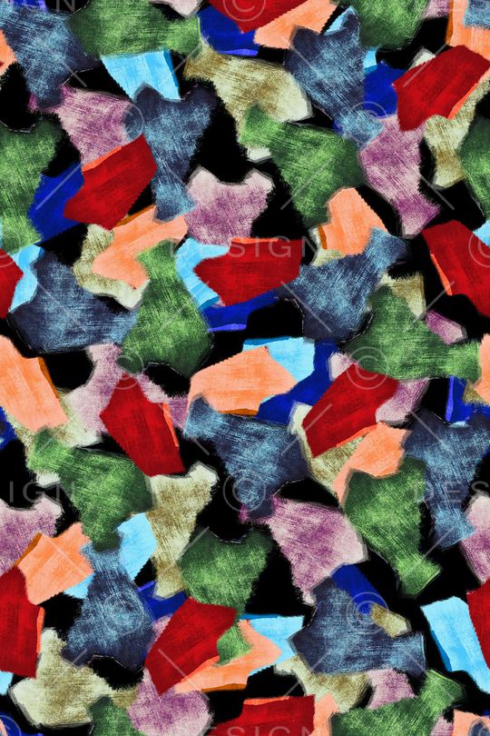 几何印花华亿平台图片