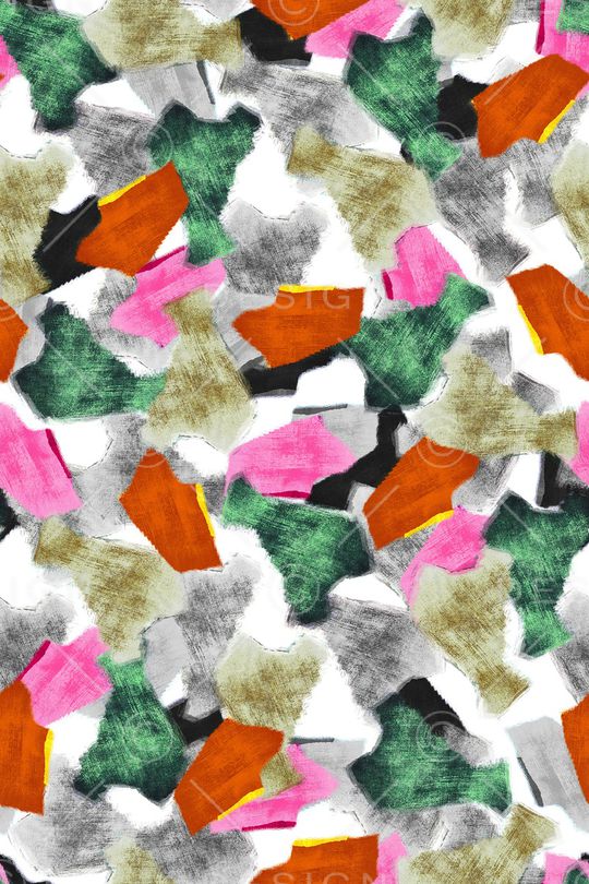 几何印花华亿平台图片