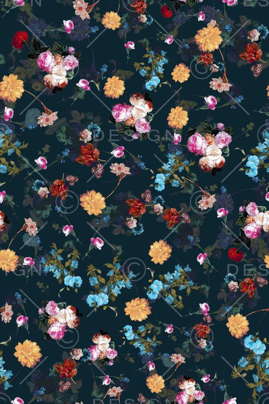 复古印花华亿平台图片